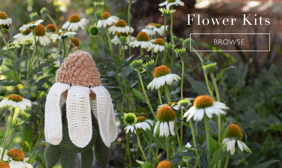 Flower crochet patterns alexandras garden toft